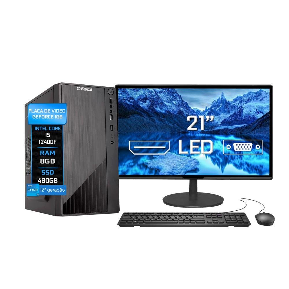 Computador I5 12400f 12a Geraço 8GB DDR4 KaBuM