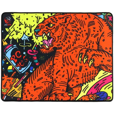 Mouse Pad Pcyes Tiger Medium, Estilo Speed, 500x400mm - Pmt50x40