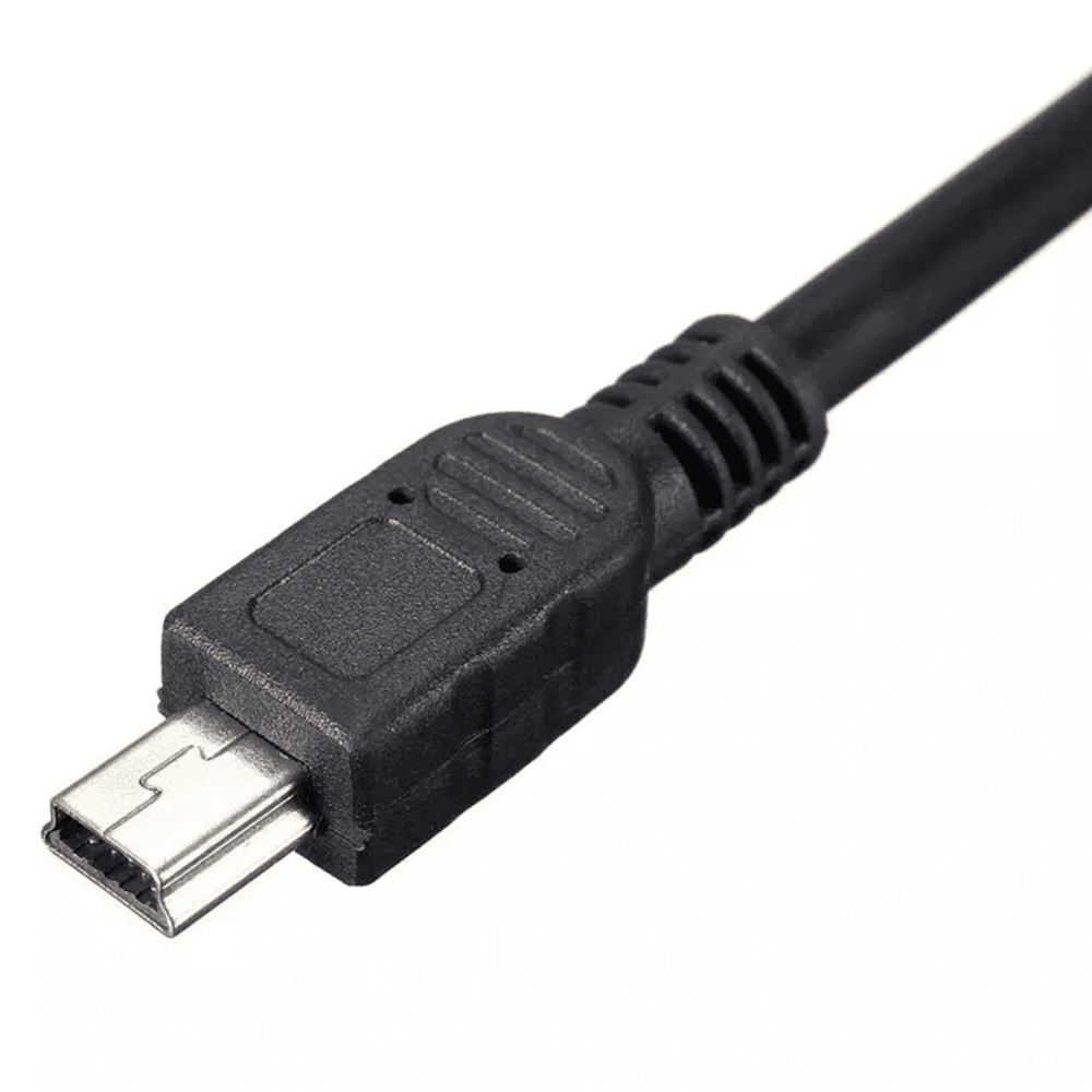 Imagem 3 de 4 do produto Cabo USB A Macho X Mini 5 Pinos De 1,50 Metros Pontas Niquelada
