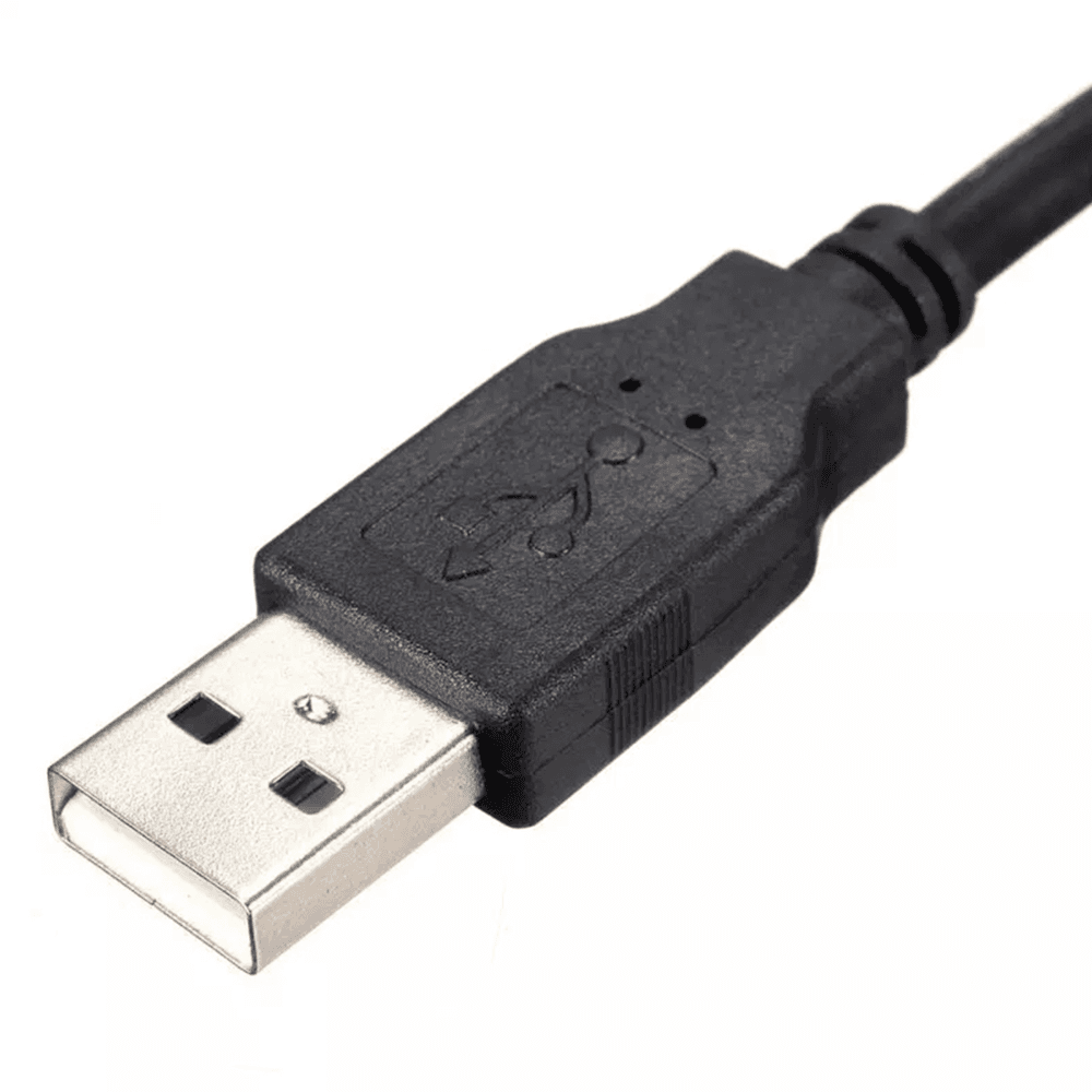 Imagem 4 de 4 do produto Cabo USB A Macho X Mini 5 Pinos De 1,50 Metros Pontas Niquelada