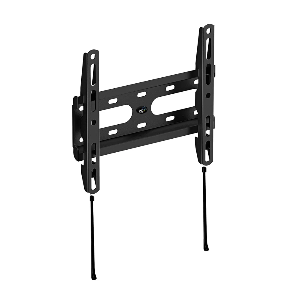 Imagem 1 de 4 do produto Suporte Fixo Para Tv E Monitor De 15" A 55", Com Trava Automática E Nível Bolha, Suporta Até 45kg, Preto, Fix200, Elg
