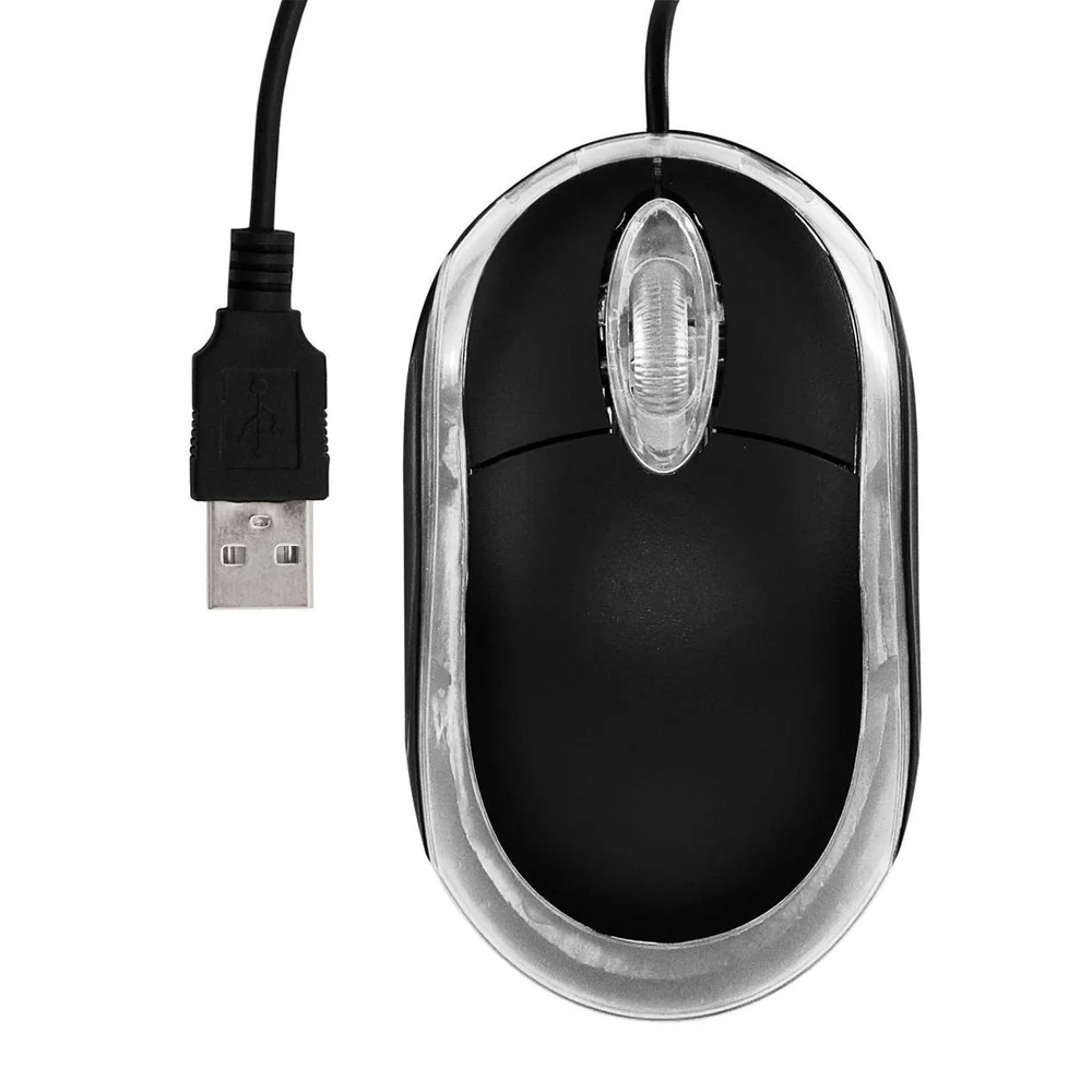 Imagem 4 de 5 do produto Mouse Pixxo Mol033, USB, 1200DPI, Preto