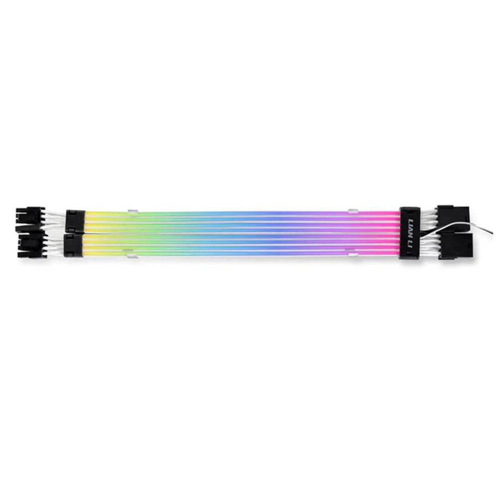 Imagem 2 de 5 do produto Cabo Extensor Lian Li Strimer Plus V2, 300mm, RGB,  8 Pinos