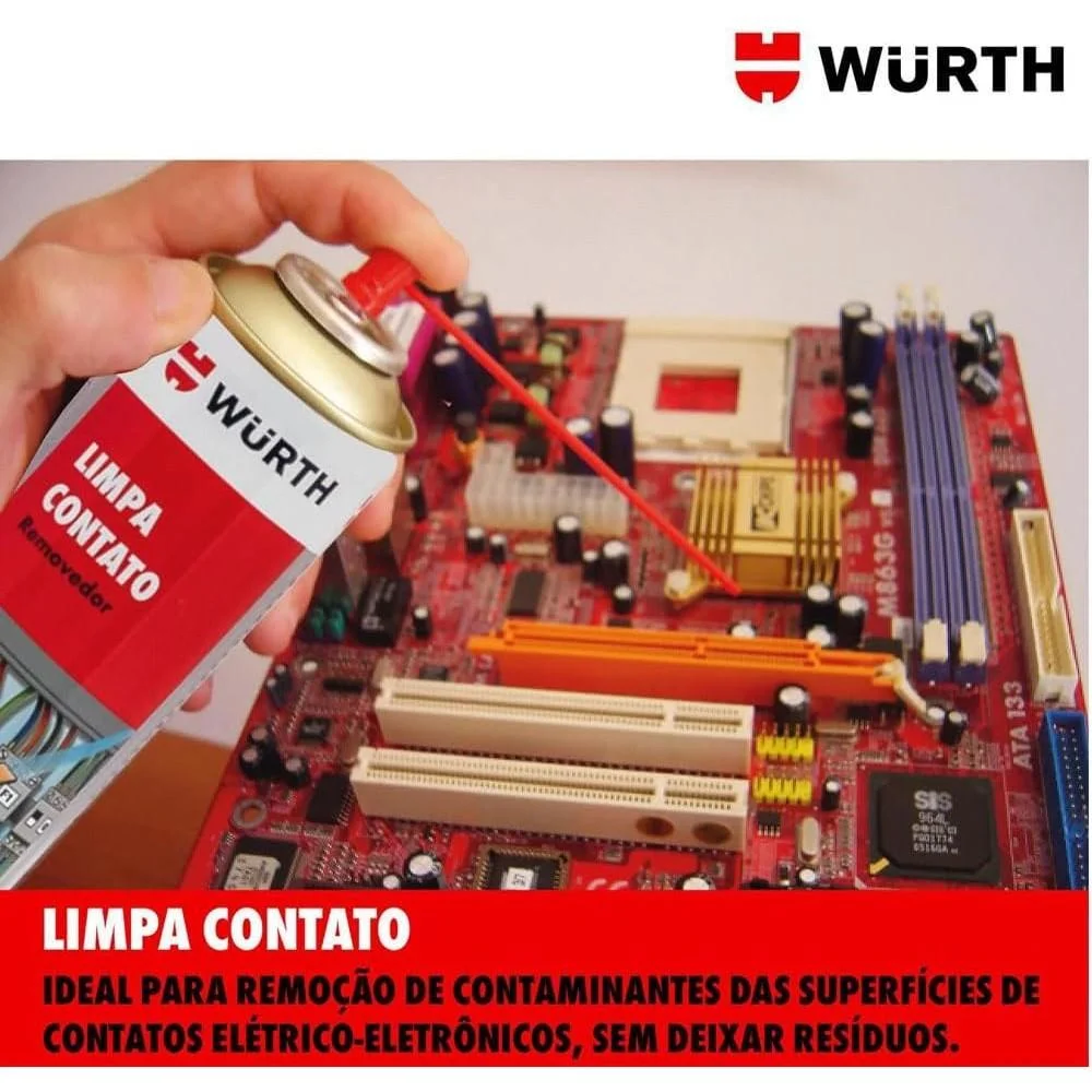 Limpa Contato Wurth, Spray, 300ml - 389565