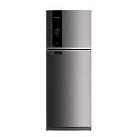geladeira brastemp duplex frost free 462 litros cor inox com turbo control brm56bk - 127va geladeira brastemp frost free duplex brm56 462 litros evox 