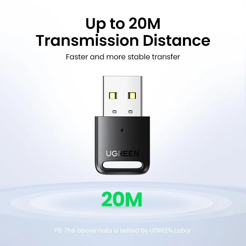 Imagem 3 de 5 do produto Adaptador Bluetooth, Ugreen 5.3, Compatível Ps5, Ps4 - Switch
