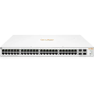 Switch HPE Aruba 1930 48G POE 4x SFP 1/10Gbe RJ45 10/100/1000Mbp, Gerenciável 370W - JL686B