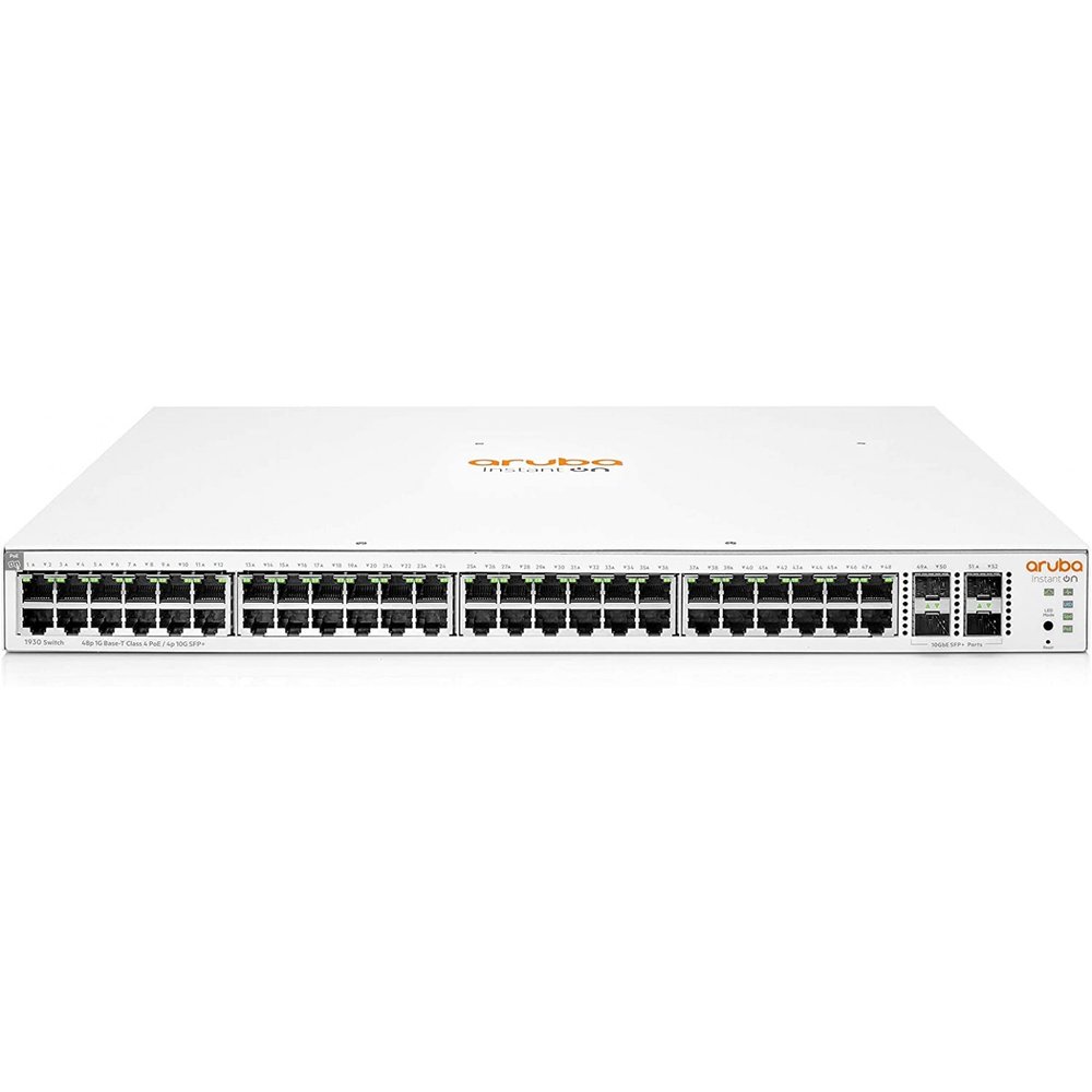 100％品質 Switch Aruba HPE 1930 48G POE 4SFP 370W KaBuM ルーター・ネットワーク機器