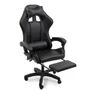 Cadeira Gamer Stillus, Ergonômica Com Apoio Para Os Pés - Preta