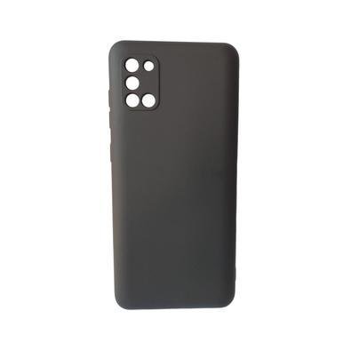 Capa Aveludada Preta Para Samsung Galaxy A31 6.4Polegadas