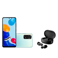 Smartphone Xiaomi Redmi Note 11 128GB, 4GB RAM, Qualcomm Snapdragon 680 Octa-core, 4 câmeras IA de 50MP, Fone Bluetooth Xiaomi Earbuds 2 Azul U