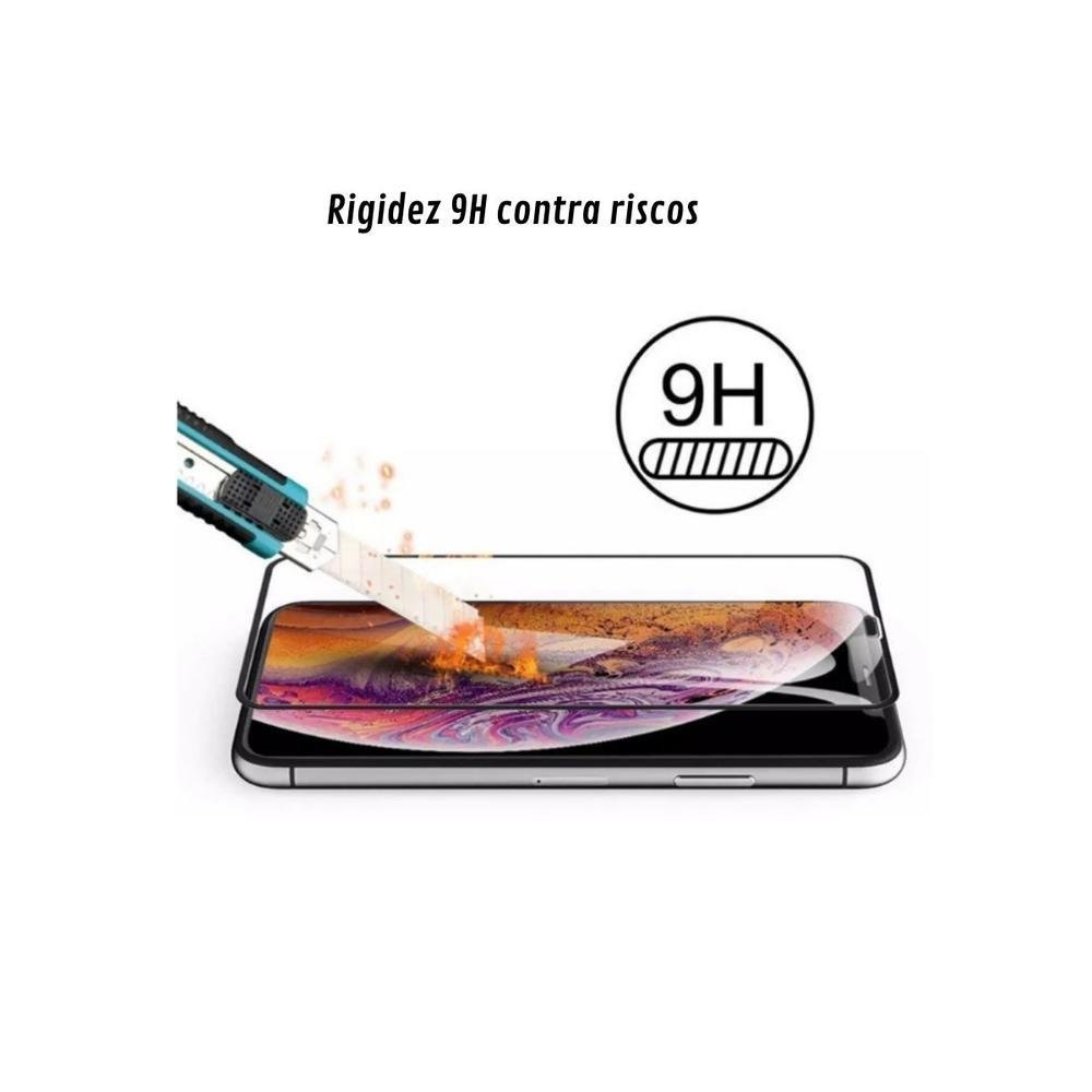 Imagem 2 de 4 do produto Película De Vidro Temperado 9d Para Iphone 12 Normal E Pro