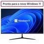 Monitor HQ 22 Polegadas, FULL HD 75HZ, HDMI e VGA, Led, FRAMeless Widescreen Vesa, Ajuste De Inclinação, 22hq-ledsb
