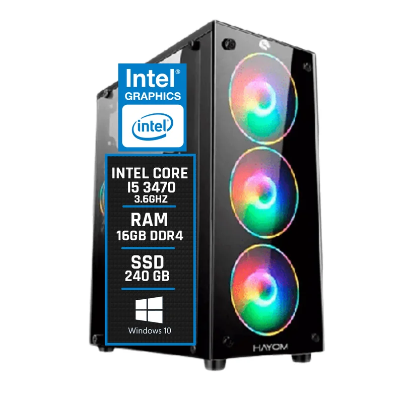 PC Gamer Intel Core I5 16GB SSD 240GB KaBuM PC Gamer Intel Core I5 16GB SSD 240GB KaBuM