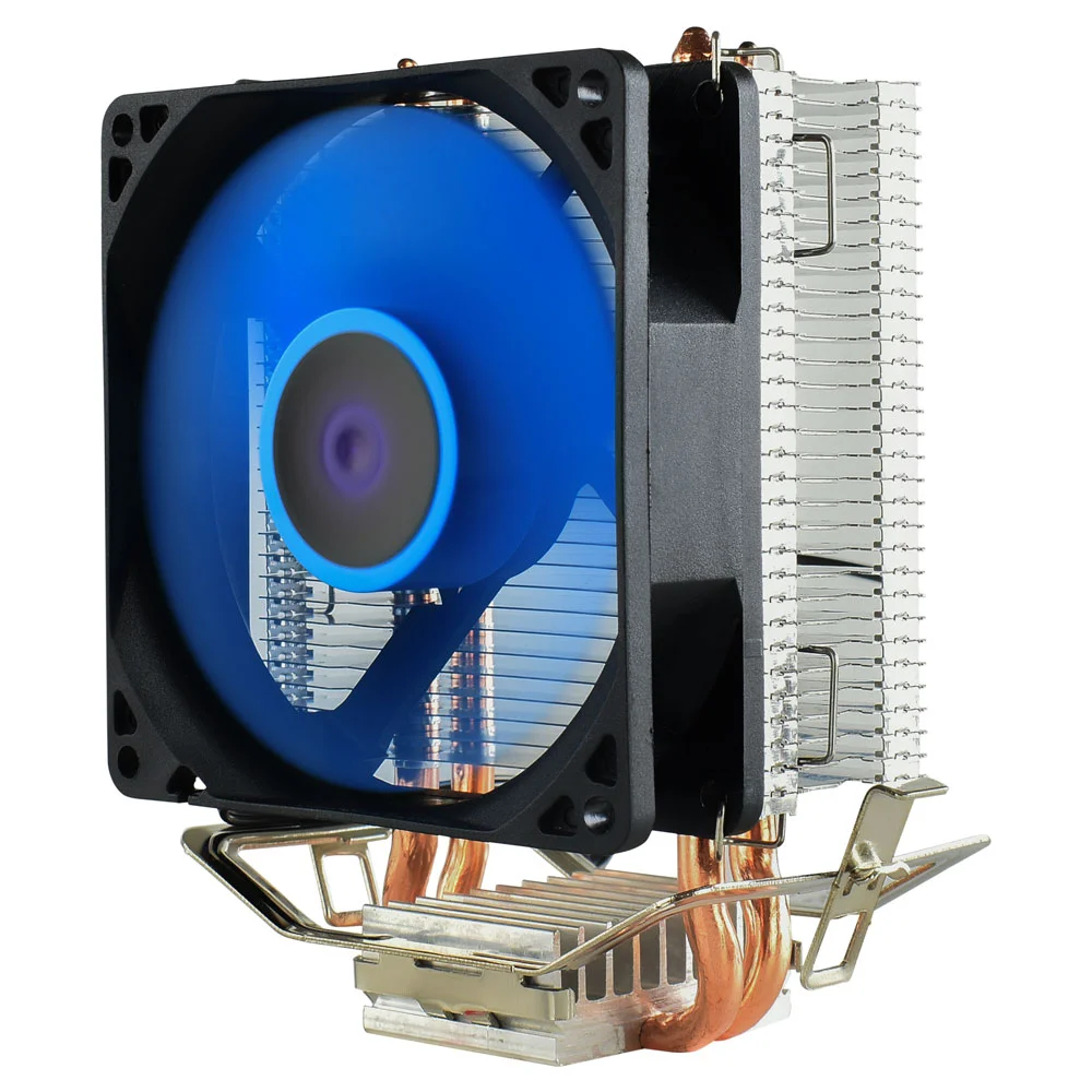 Cooler Para Processador Evus Cp-90, Compatível C/ Intel E AMD, Azul 4