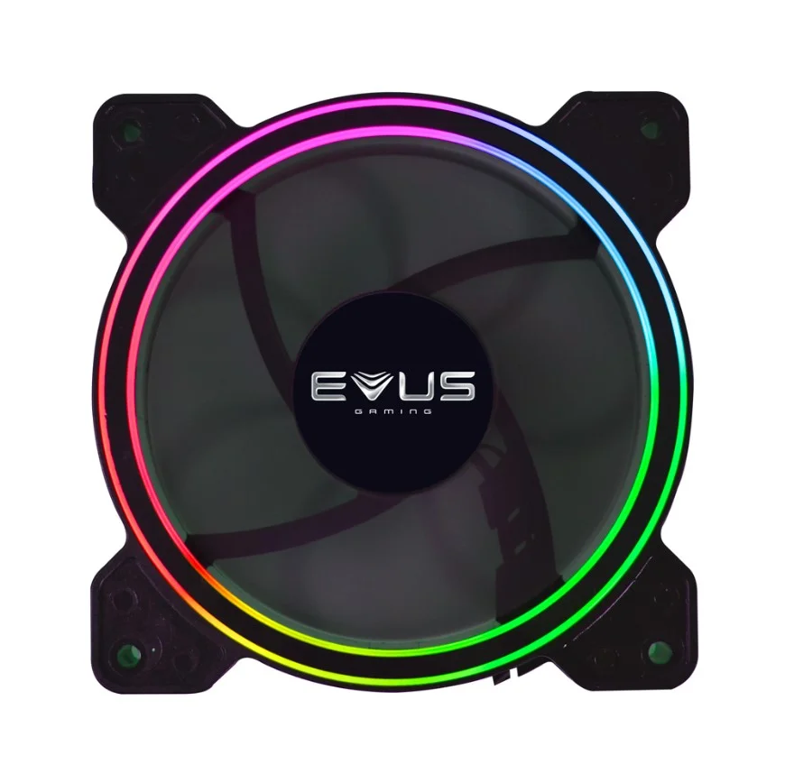 Cooler Gamer Evus F-12fix Fan 12cm Com Led (7898597133118) 4