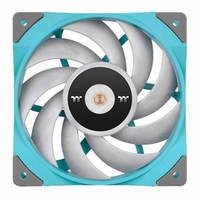 A thermaltake apresenta o novo ventilador de alta pressão estática toughfan 12 turquoise para adicionar um toque especial à nossa série toughfan, cont