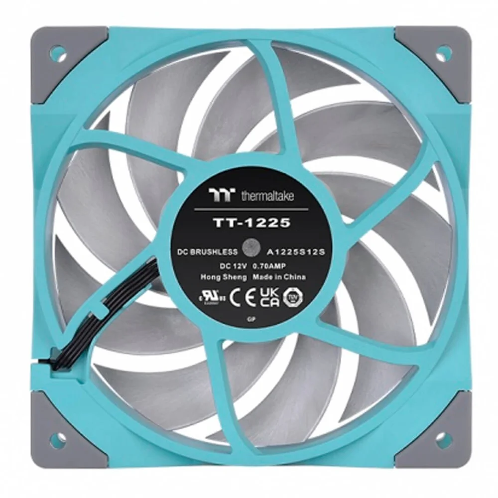 Cooler Fan Tt Toughfan 12 120mm Azulturquesa