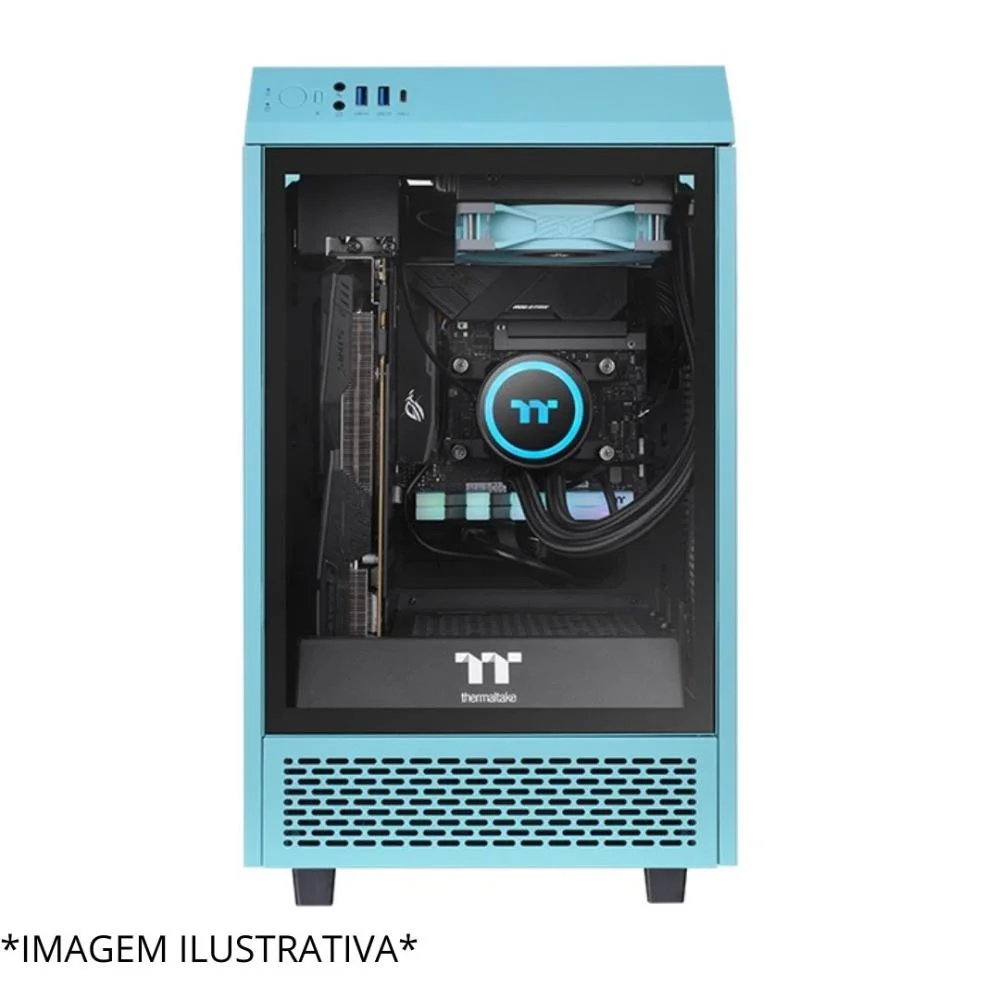 Cooler Fan Thermaltake Fan Tt Toughfan 12, 120mm, Azul-turquesa - Cl-f117-pl12tq-a# 8