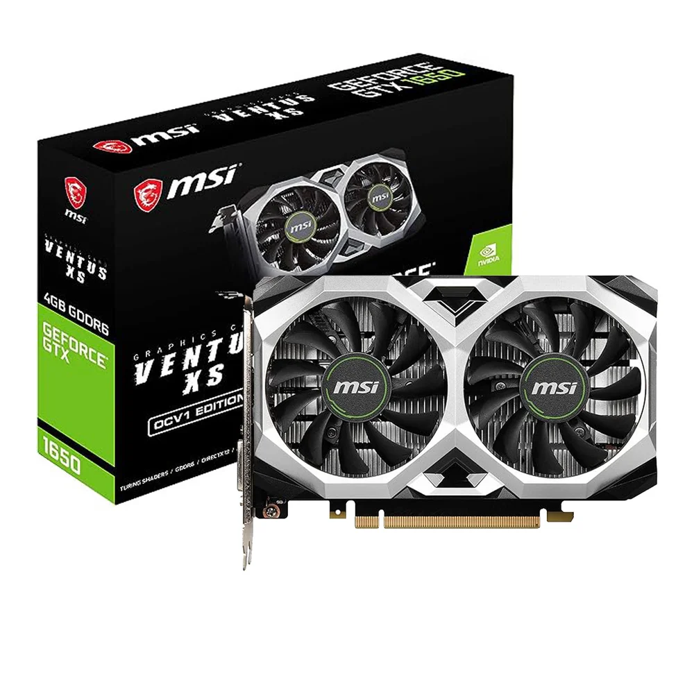 Placa De Vídeo Nvidia Msi Gtx 1650 4GB Ventus