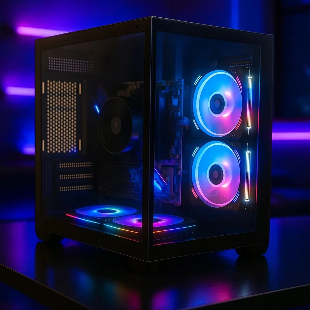 Pc Gamer Mrp Intel Core I7 3.4GHz, 16GB, SSD 480GB, Windows 10, Preto - RGB - view 3