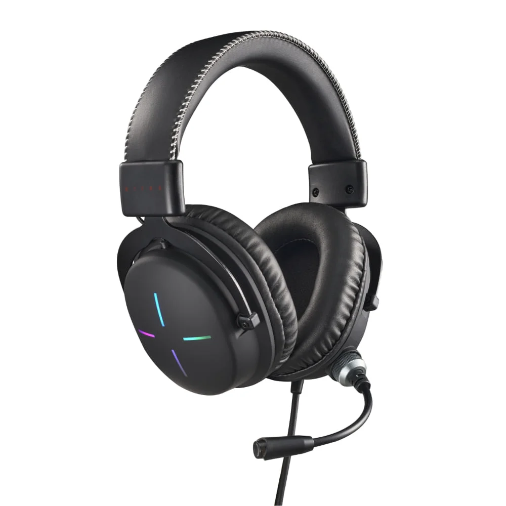 Headset Gamer Nitro Nhw200 Gen 2 Desing Over-ear RGB Com Microfone Omnidirecional Headset Gamer Nitro Nhw200 Gen 2 Desing Over-ear RGB Com Microfone Omnidirecional