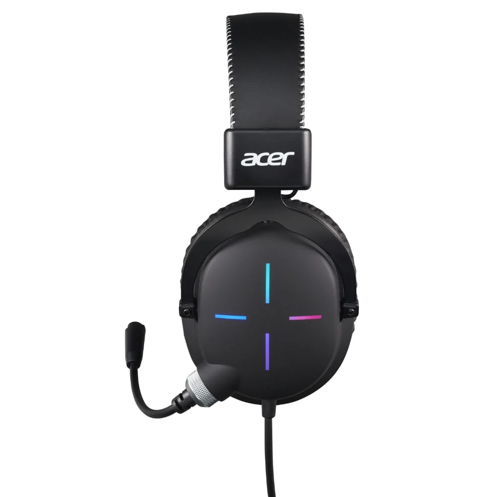 Headset Gamer Nitro Nhw200 Gen 2 Desing Over-ear RGB Com Microfone Omnidirecional Headset Gamer Nitro Nhw200 Gen 2 Desing Over-ear RGB Com Microfone Omnidirecional