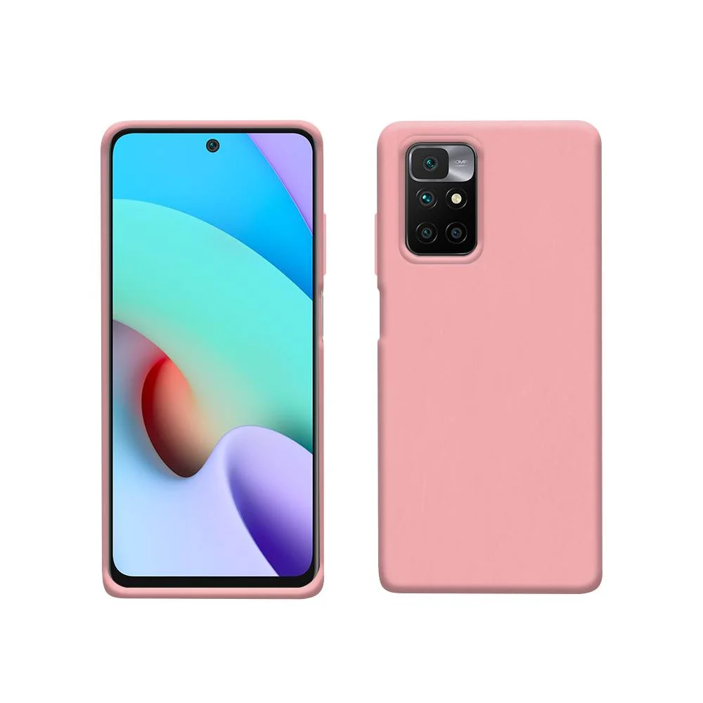 Capa Protetora Xiaomi, De Silicone, P/ Smartphone Redmi 10, Rosa