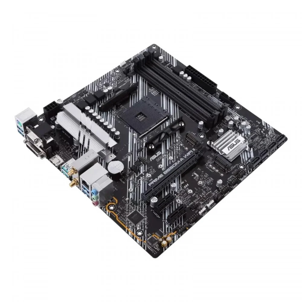 Imagem 3 de 5 do produto Placa Mãe Asus, B550m-a, Wifi Ii, DDR4 ArGB, Amd - 90MB19x0-m0eay0