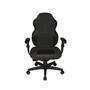 Cadeira Gamer Design Office Diretor, Linha Gamer Racing, ate 110 Kg, Sem Almofada, Preto com Preto