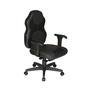 Cadeira Gamer Design Office Diretor, Linha Gamer Racing, ate 110 Kg, Sem Almofada, Preto com Preto