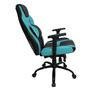 Cadeira Gamer Design Office, Linha Gamer Racing, Com Almofada, Regulavel, Verde com Preto