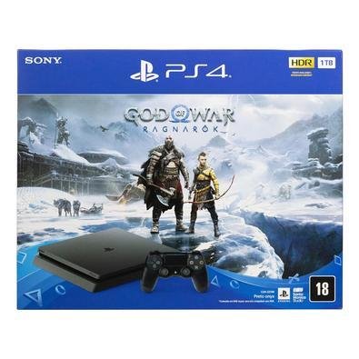 Console Sony PlayStation4 e Controle 1TB Preto