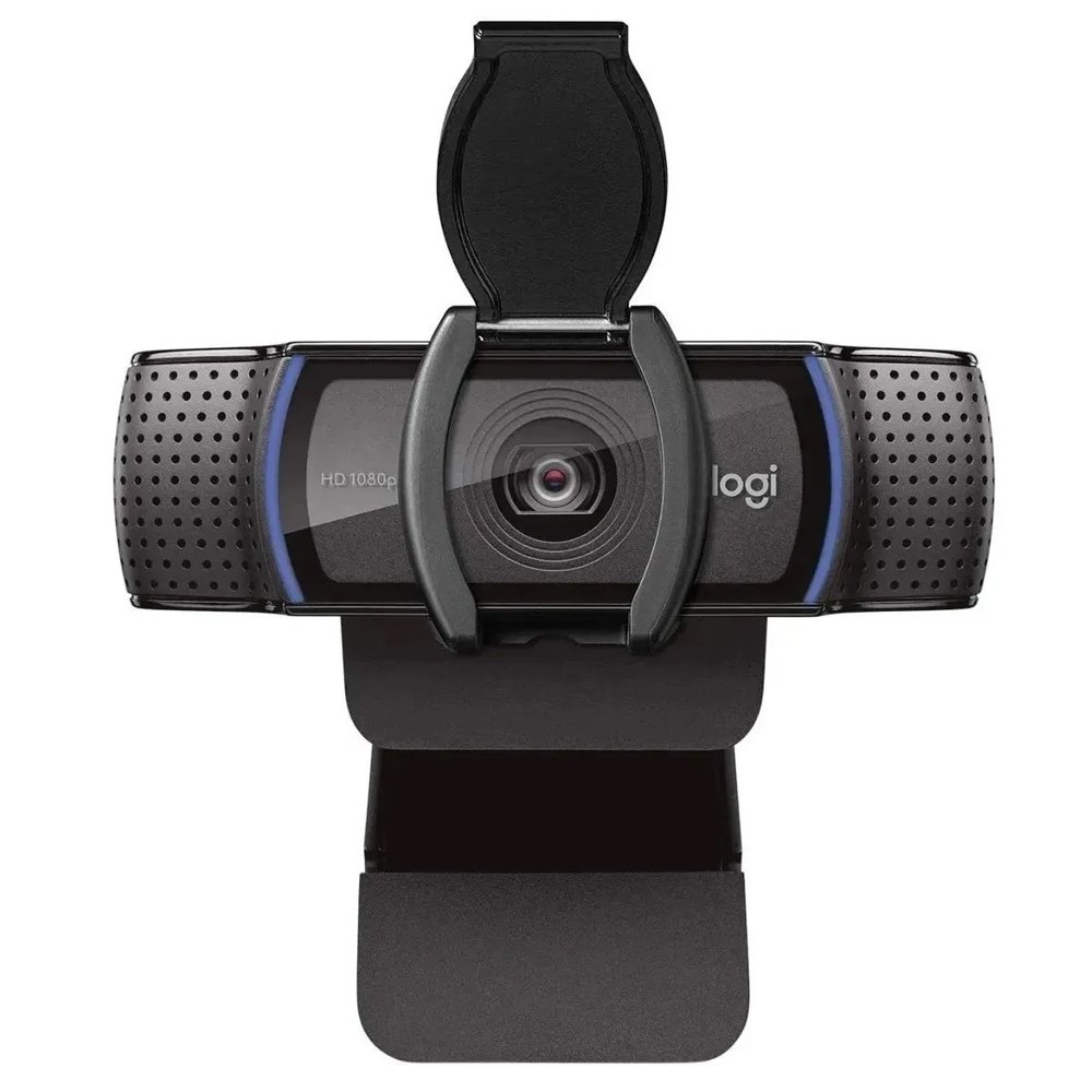Webcam Logitech C920e, Full HD, 1080p, USB, Business, Com Microfone Estéreo, Obturador de Privacidade