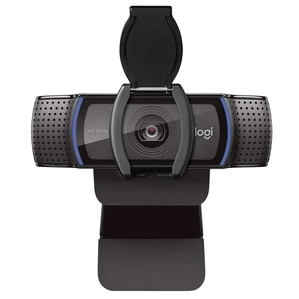 Webcam Logitech C920e, Full HD, 1080p, USB, Business, Com Microfone Estéreo, Obturador de Privacidade