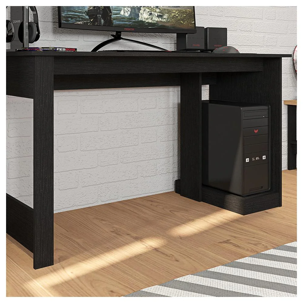 Imagem 5 de 5 do produto Mesa Gamer para Computador Caemmun, 136 Cm, Até 25kg, Preta