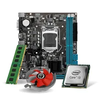 Kit Pl Mãe H61 + Processador i3 2100 + Memoria 8 Gb Ddr3 + Cooler
