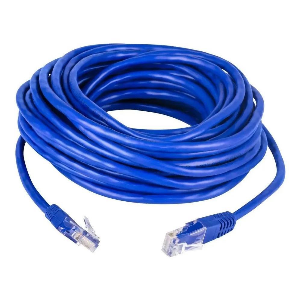 Imagem 2 de 2 do produto Cabo De Rede Montado Internet Computador Alta Velocidade 20m
