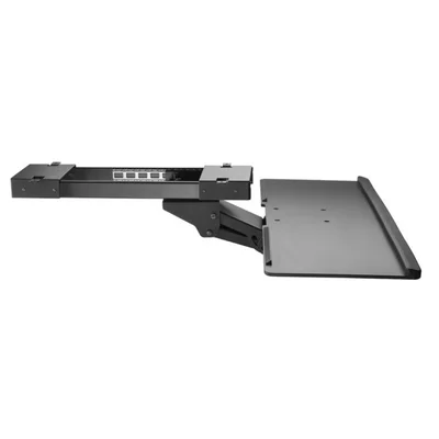 Suporte Retratil Para Teclado E Mouse Com Apoio Em Gel - Plmst01a