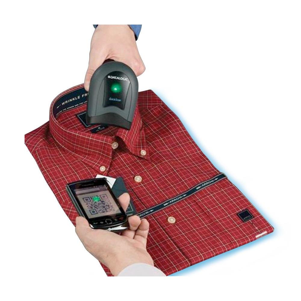 Imagem 3 de 5 do produto Leitor Datalogic Qbt2430, Sem Fio, Imager 2d Qr Code E Usb