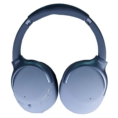 Headset Sem Fio Bluetooth 5.0 Maker Posca Oex Hs117 Azul