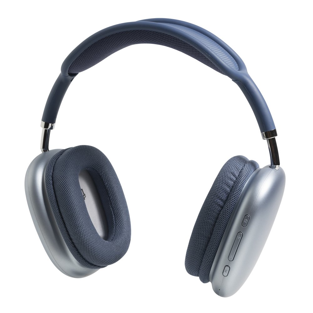 Fone De Ouvido Sem Fio Wireless com Bluetooth 5.1 e Microfone Integrado, Power Bass, Autonomia até 20h, Azul, EPB-MAX5BE, ELG