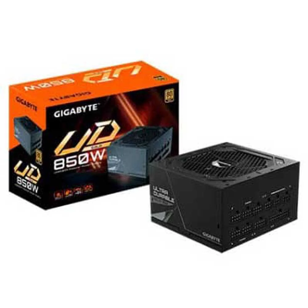 Fonte Gigabyte, 850W, 80 Plus Gold, Modular, PFC - GP-UD850GM