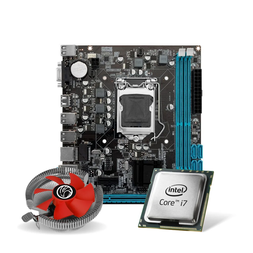 Kit Placa Mãe H81 + Processador I7 4770 + Cooler