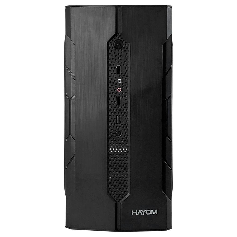 Imagem 4 de 5 do produto Gabinete Hayom Micro Atx S/fonte Gb1720 Preto