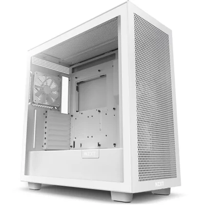 Gabinete Gamer Nzxt Flow Branco Cm-h71fw-01