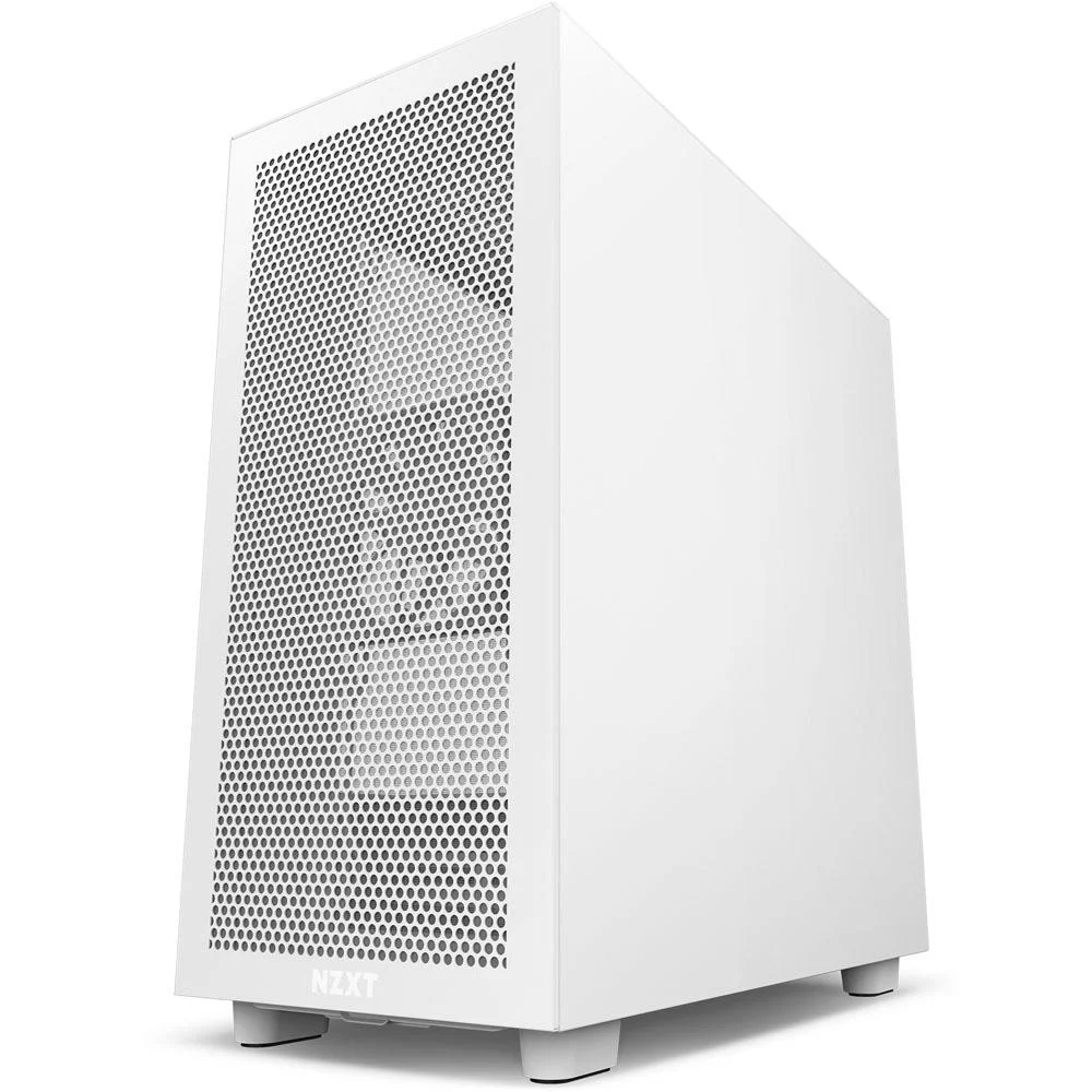 Imagem 2 de 5 do produto Gabinete Gamer Nzxt Flow Branco Cm-h71fw-01