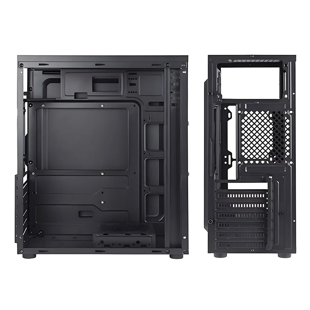 Imagem 3 de 5 do produto Gabinete Gamer C3tech Mt-g230bk Usb Lateral Acrílico S/fonte