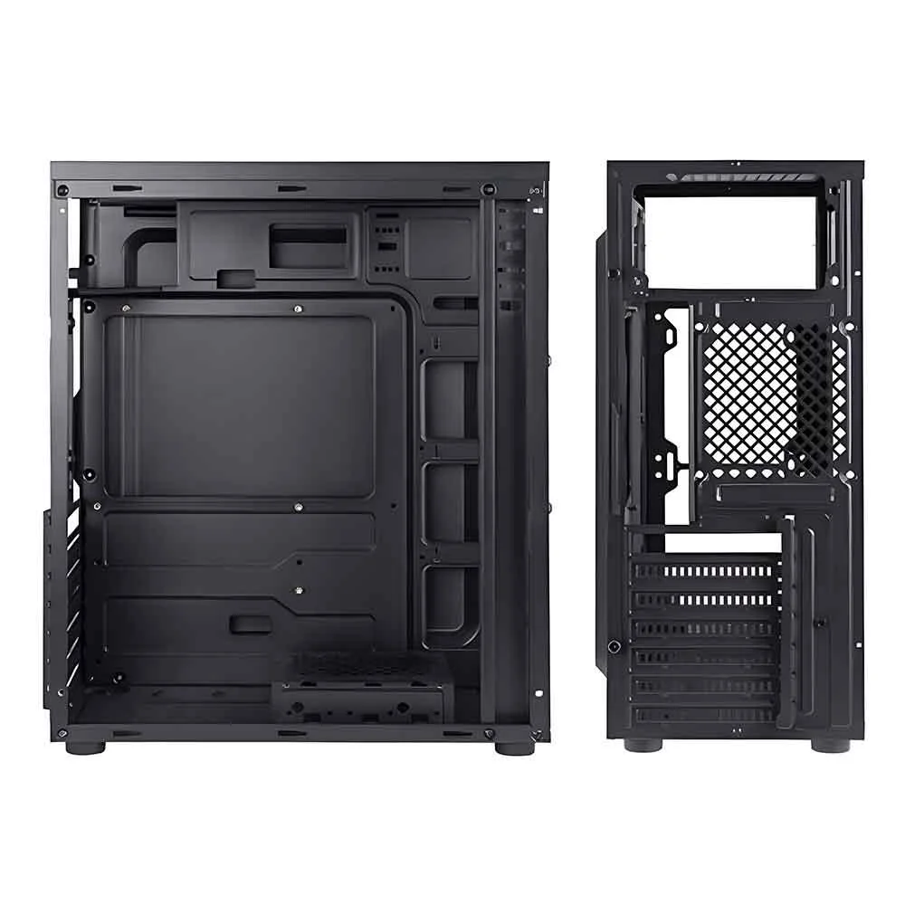 Imagem 5 de 5 do produto Gabinete Gamer C3tech Mt-g230bk Usb Lateral Acrílico S/fonte