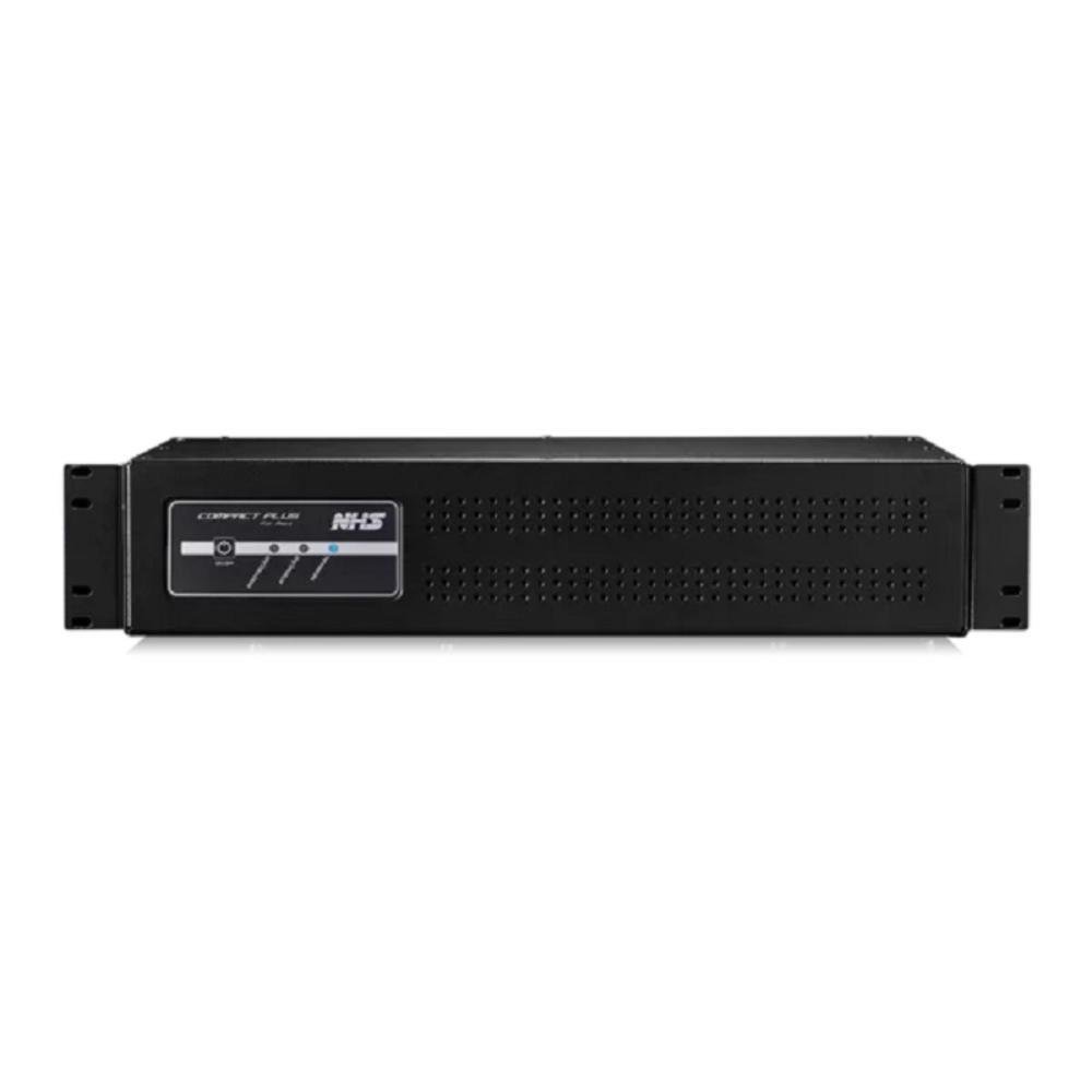 Imagem 3 de 4 do produto Nobreak Nhs Compact Plus Iii 1200va Rack 2u E. Bivolt S.120v Ou 220v Bat. Selada  2x7ah - 90.c1.012400